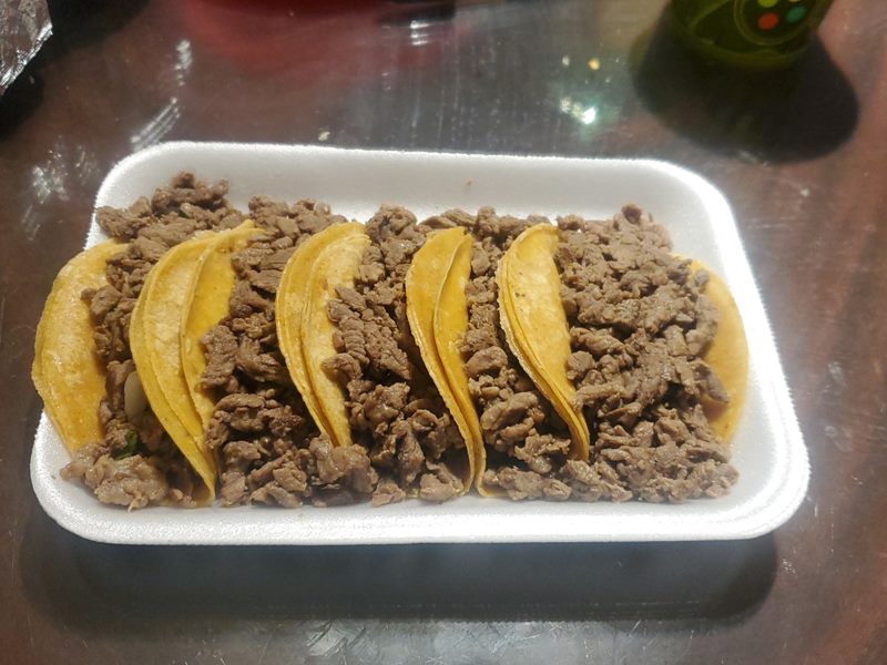 Tacos La Salsita food