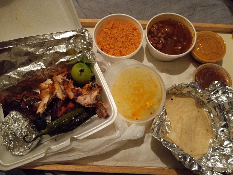 Tacos La Salsita food